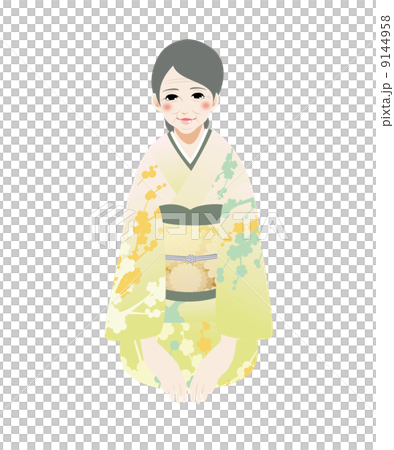 老婦人着物 老婦人着物 9144958