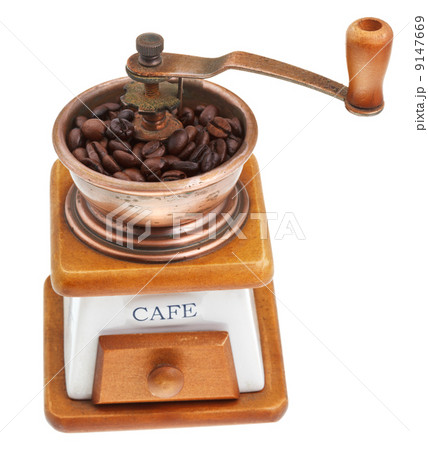 vintage coffee mill 9147669