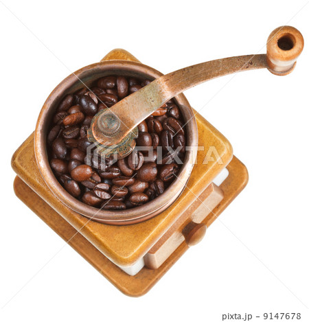 vintage coffee mill 9147678
