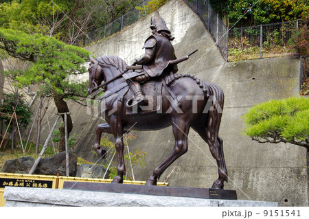松山城の加藤嘉明像 松山城の加藤嘉明像 9151541
