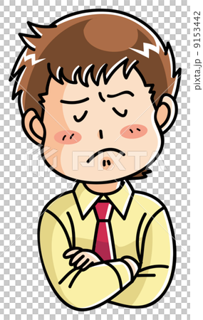 キャラクター／若い男性／う〜ん 9153442