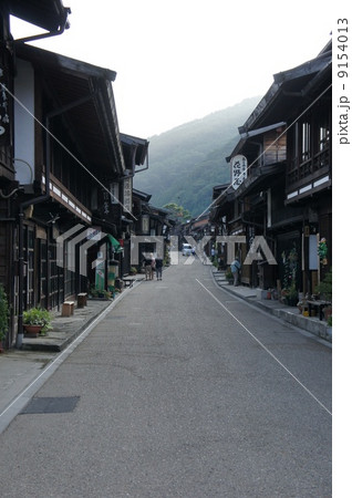 時代劇のような街並み　奈良井宿 9154013