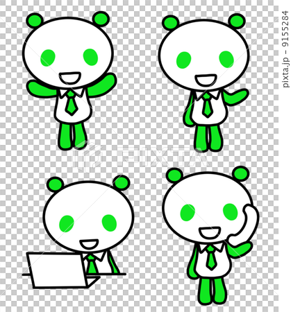 Working panda Working panda 9155284
