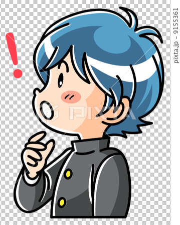 キャラクター／男子生徒／えっ！ 9155361