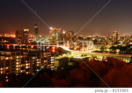 福岡 愛宕神社からの夜景 福岡 愛宕神社からの夜景 9155905