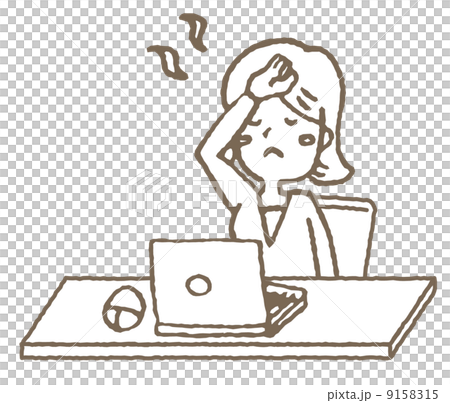 Business woman - Stock Illustration [9158315] - PIXTA