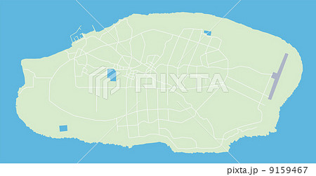 波照間島の地図 9159467