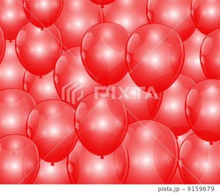 Color Glossy Balloons Background Vector Illustration 9159679