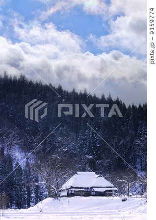 雪の盆城庵 雪の盆城庵 9159774