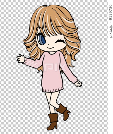 Girl standing picture 9159786