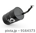 Falling barrel of oil 9164373