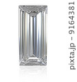 Baguette cut diamond 9164381