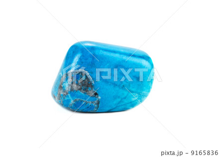 Blue howlite stone 9165836