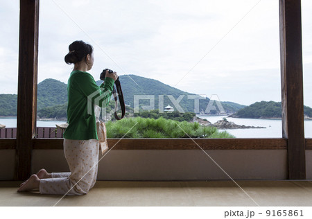 福禅寺、対潮楼より弁天島 仙酔島を望む 福禅寺、対潮楼より弁天島 仙酔島を望む 9165861
