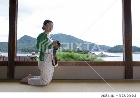 福禅寺、対潮楼より弁天島 仙酔島を望む 福禅寺、対潮楼より弁天島 仙酔島を望む 9165863