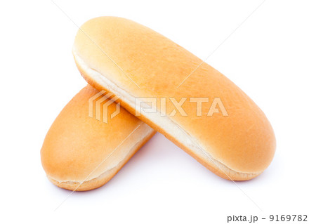 hot dog bun, isolated on white 9169782