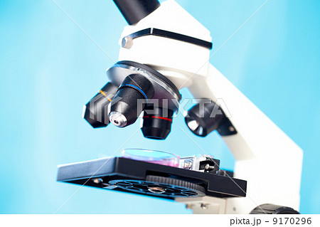 Close up of microscope Close up of microscope 9170296