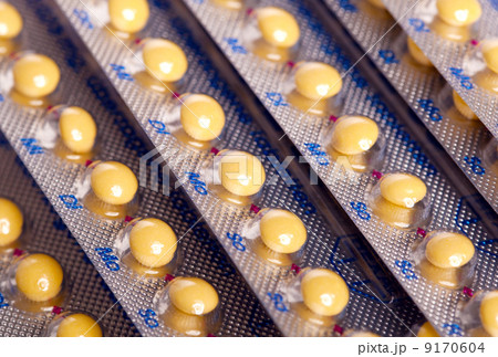 tablets (Birth Control Pills) background 9170604