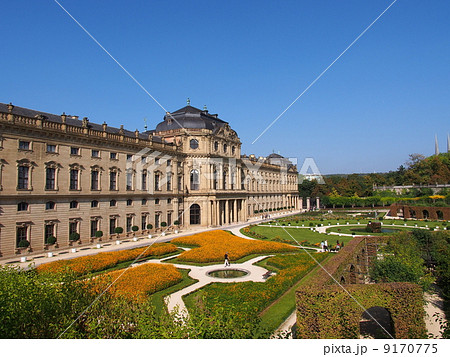 世界遺産 ドイツ ヴュルツブルク司教館、 その庭園群と広場 世界遺産 ドイツ ヴュルツブルク司教館、 その庭園群と広場 9170775