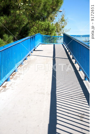 footbridge in madrid footbridge in madrid 9172651
