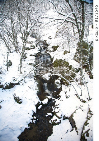 river on snow 9173545