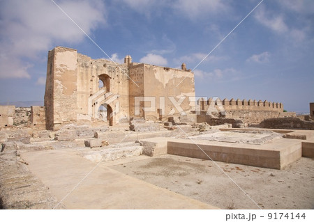 ruins at Almeria castle 9174144