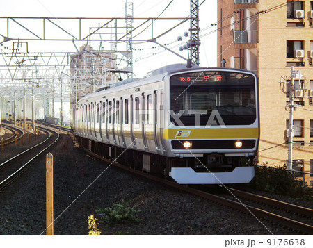 中央・総武緩行線 E231系　平井駅 9176638