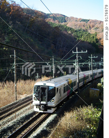 特急あずさ　Ｅ257系　小仏 9176979