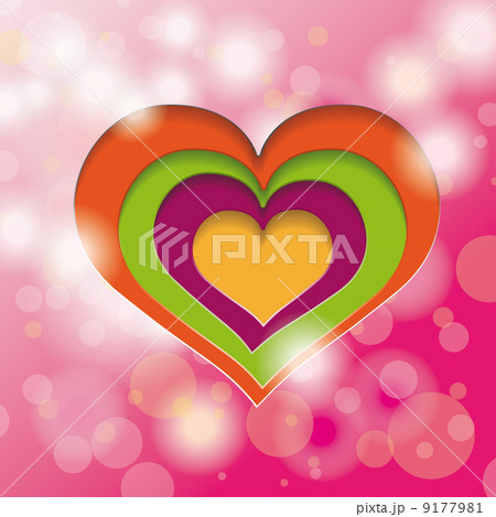 Heart Hole Valentines Card Heart Hole Valentines Card 9177981