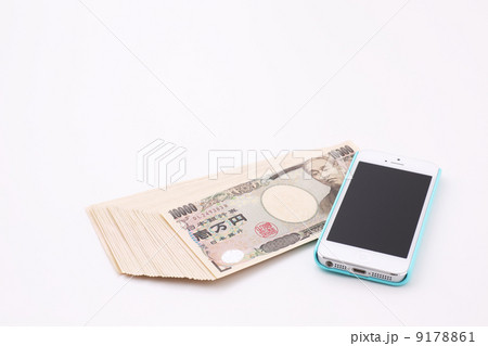 お金とスマートフォン 9178861