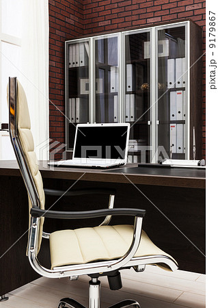 laptop on a desk laptop on a desk 9179867
