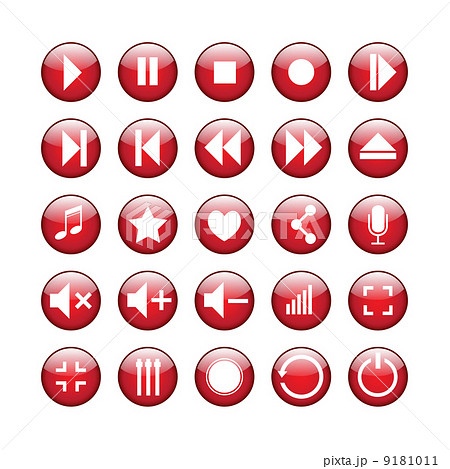 Media Button set 9181011