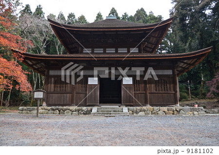 重要文化財･三井寺(園城寺)の「一切経蔵」（滋賀県大津市園城寺町） 9181102