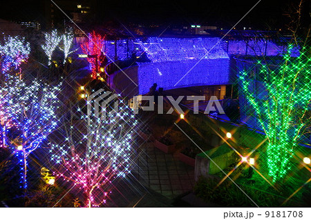 なんばパークスのイルミ 9181708