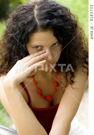 unhappy pretty woman unhappy pretty woman 9183733
