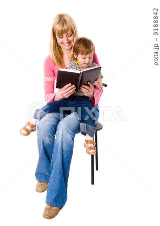 Mother reading book 9188842