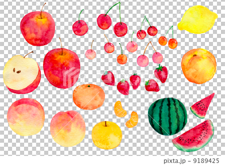 Red Fruits Stock Illustration