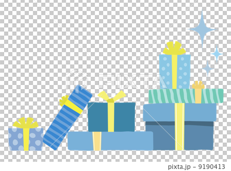 Present Blue 9190413