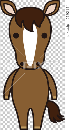 馬イラスト　干支 9192134