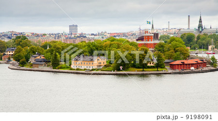 Kastelle castle on Kastellholmen island, Stockholm Kastelle castle on Kastellholmen island, Stockholm 9198091