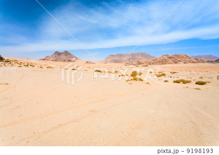 cloudscape under Wadi Rum desert 9198193