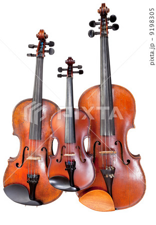 three sizes of fiddles 9198305
