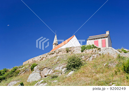 Chapelle Saint Michel on Ile de Brehat island in Brittany 9200249
