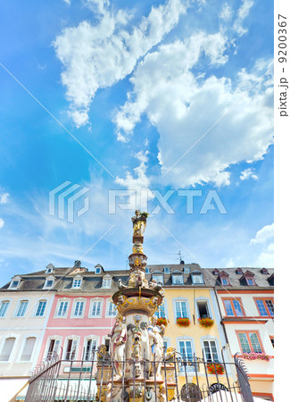 memorial medieval column in Troyes, France 9200367
