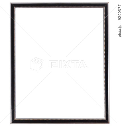 black and silver old narrow picture frame black and silver old narrow picture frame 9200377