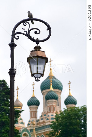 view on orthodoxox cathedral Saint-Nicolas in Nice 9201298