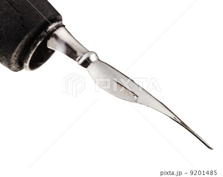 pointed nib of drawing pen close up 9201485