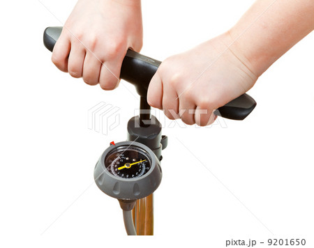 pumping by manual air pump with pressure indicator pumping by manual air pump with pressure indicator 9201650