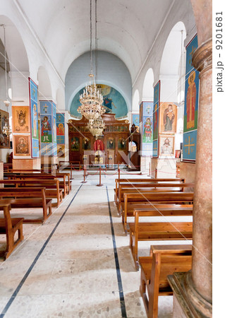 interior of Greek Orthodox Basilica 9201681