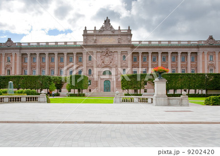Riksdag building - swedish parliament, Stockholm, Sweden 9202420